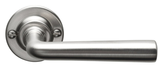 TIMELESS 1925GRR50 sprung lever handle on rose satin nickel in Satin Nickel