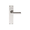 TIMELESS 1929MPSFC unsprung lever handle on blank plate bright nickel in Bright Nickel