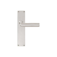 TIMELESS 1929MPSFC unsprung lever handle on blank plate satin nickel in Satin Nickel