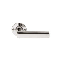 TIMELESS 1929MRR50 unsprung lever handle on rose bright nickel in Bright Nickel