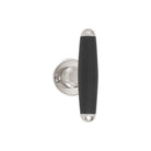 TIMELESS 1932MRR38 unsprung lever handle on rose satin nickel/ebony wood in Satin Nickel / Ebony Wood