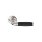 TIMELESS 1934GRR50 sprung lever handle on rose satin nickel/ebony wood  in Satin Nickel / Ebony Wood