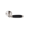TIMELESS 1934MRR50 unsprung lever handle on rose bright nickel/ebony wood in Bright Nickel / Ebony Wood