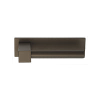 BOBBY EK100-G sprung lever handle on horizontal plate bronze in Bronze