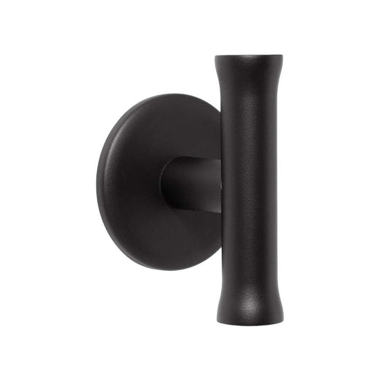 NOUR EV102/64 unsprung lever handle on rose satin black * in Satin Black
