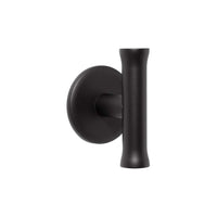 NOUR EV200V fixed front door knob satin black  in Satin Black