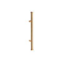 NOUR EV365 PS pull handle with bolt-through fixing PVD satin gold in Satin Gold PVD