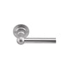 FERROVIA FVL110/52 unsprung lever handle on rose satin stainless steel in Satin Stainless