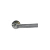ANVIL-LEVER HANDLE / OLD SILVER / SPRING LOADED in Old Silver