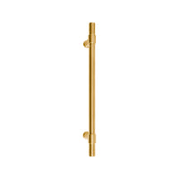 ONE PB400 PA pull handle 300-400mm with back-to-back fixing PVD satin gold in Satin Gold
