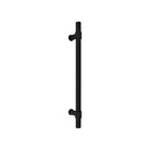 PIET BOON PB400 NP pull handle 300-400mm with concealed fixing satin black  in Satin Black