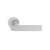 ARC PBA101-G sprung lever handle on rose satin stainless steel in Satin Stainless