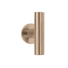 INC PBI103-G sprung lever handle on rose PVD light bronze in Light Bronze PVD