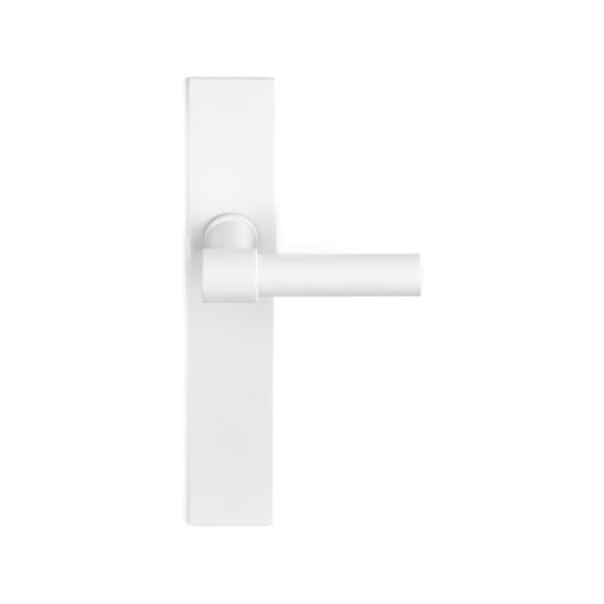PIET BOON PBL20P236N** unsprung lever handle 20mm on blank plate white in White