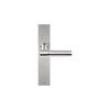 PIET BOON PBL20P236SFC unsprung lever handle 20mm on blank plate satin stainless steel in Satin Stainless