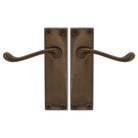 Victorian Lever Latch in Antique Bronze