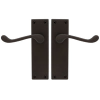 York Square Longplate - Blank in Vintage Bronze