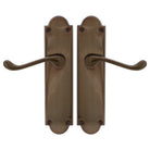 Victorian Lever Latch in Antique Bronze