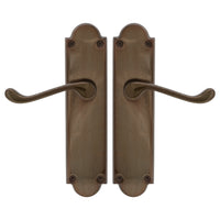 Victorian Lever Latch in Antique Bronze