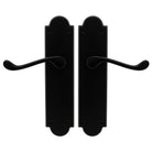 Victorian Lever Latch in Matt Black