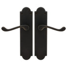 Victorian Lever Latch in Dark Roman Brass