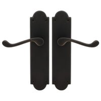 Victorian Lever Latch in Dark Roman Brass