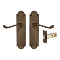 York Victorian Longplate - Passage Set in Antique Bronze