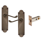 York Victorian Longplate - Passage Set in Natural Bronze