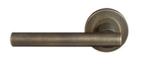Charleston Round Rose Passage Set in Oil Rubbed Bronze