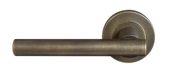 Charleston Round Rose Passage Set in Oil Rubbed Bronze