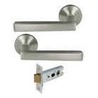 Windsor FEDERAL Passage Set — Brushed Nickel
