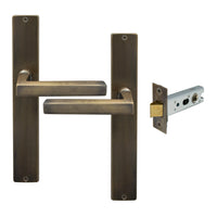 Federal Longplate Square Passage Set in Oil Rubbed Bronze
