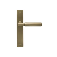 NIDO - Sona Backplate Dummy Lever LH in Roman Brass