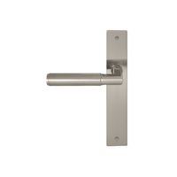 NIDO - Sona Longplate Dummy Lever RH in Brushed Nickel