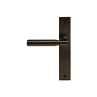 NIDO - Lumina Longplate Dummy Lever RH - Plain in Cocoa Bronze