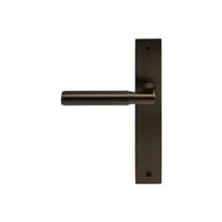 NIDO - Lumina Longplate Dummy Lever RH - Plain in Cocoa Bronze