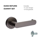 +Duke Return Dummy Set in Graphite Nickel