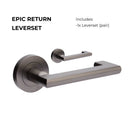 +Epic Return Lever Set in Graphite Nickel