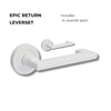 +Epic Return Lever Set in White