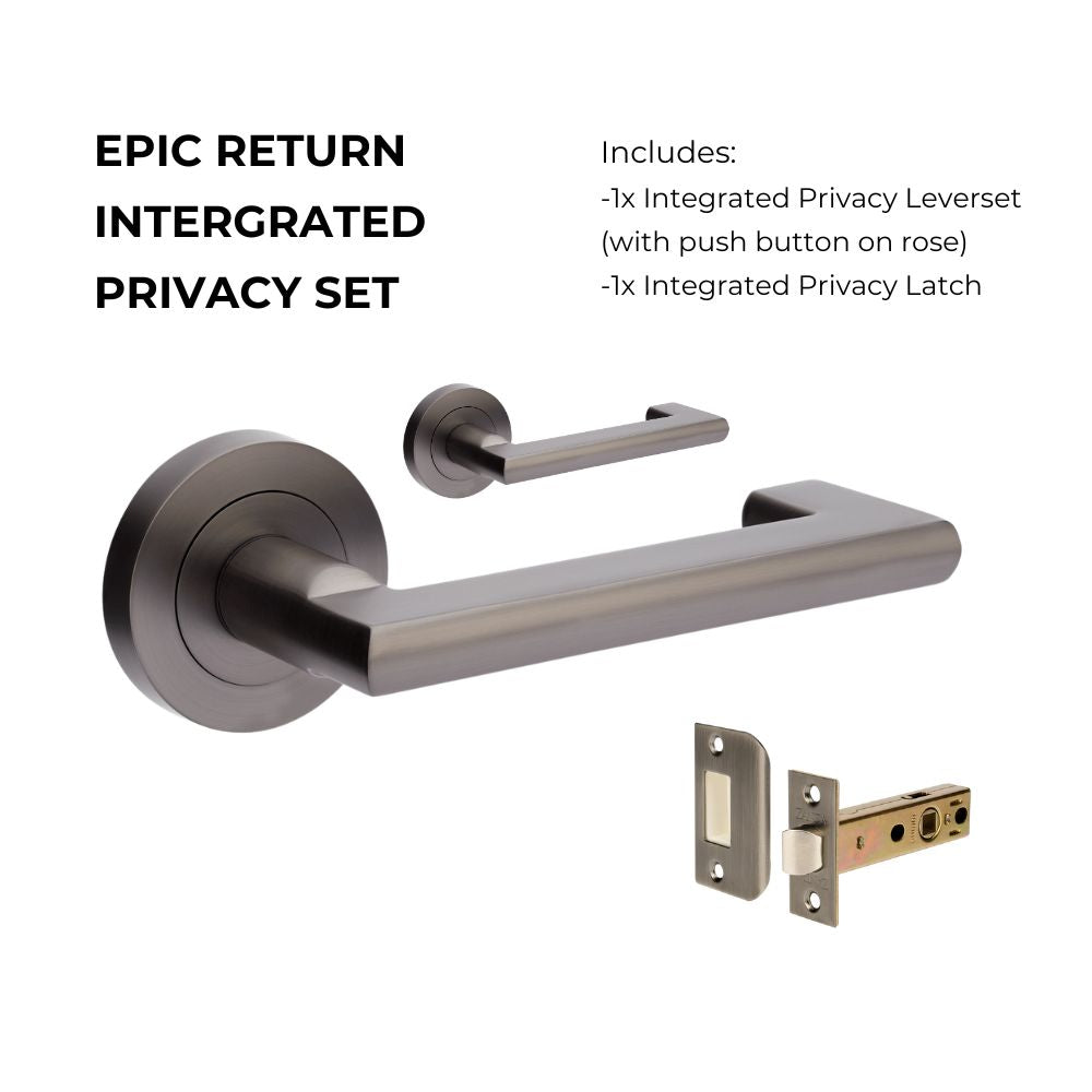 +Epic Return Privacy Set, Includes Integrated Privacy Kit in Graphite Nickel