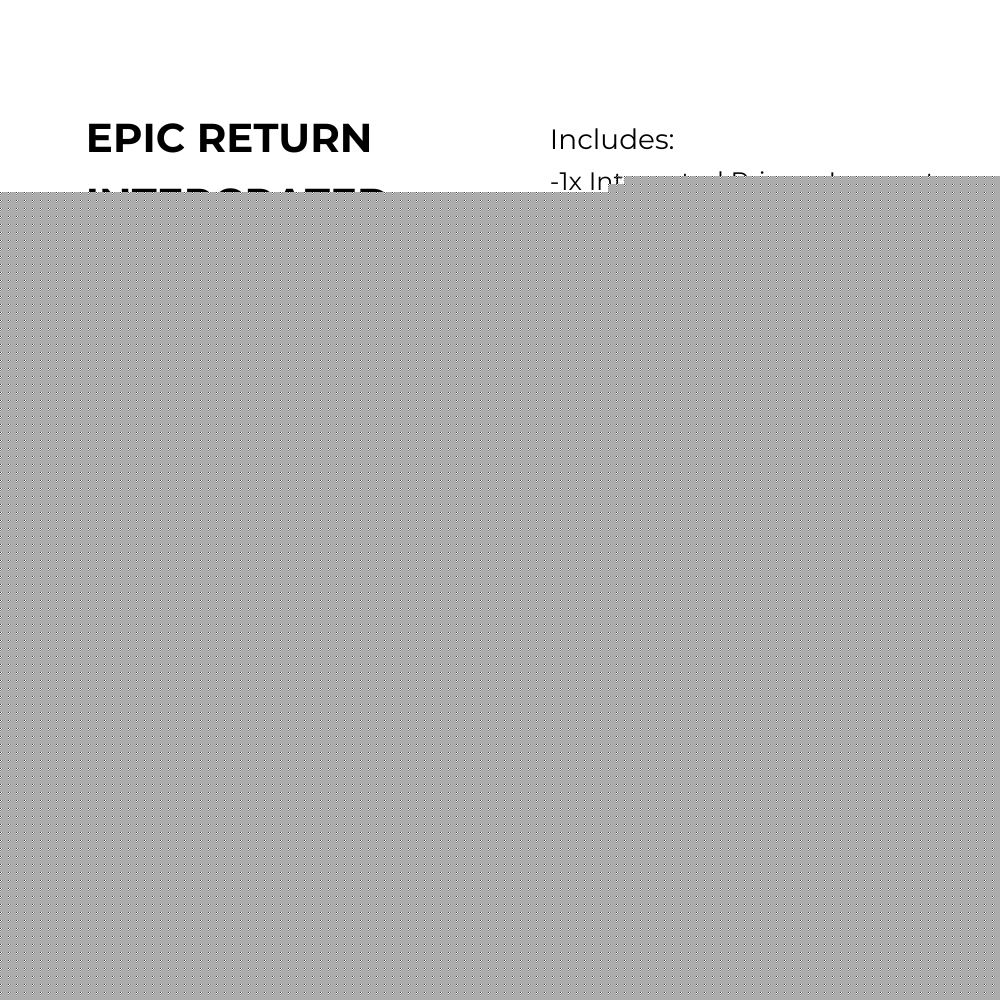 +Epic Return Privacy Set, Includes Integrated Privacy Kit in Satin Brass