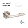+Epic Return Dummy - Non Handed in Brushed Nickel