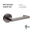 +Epic Return Dummy - Non Handed in Graphite Nickel