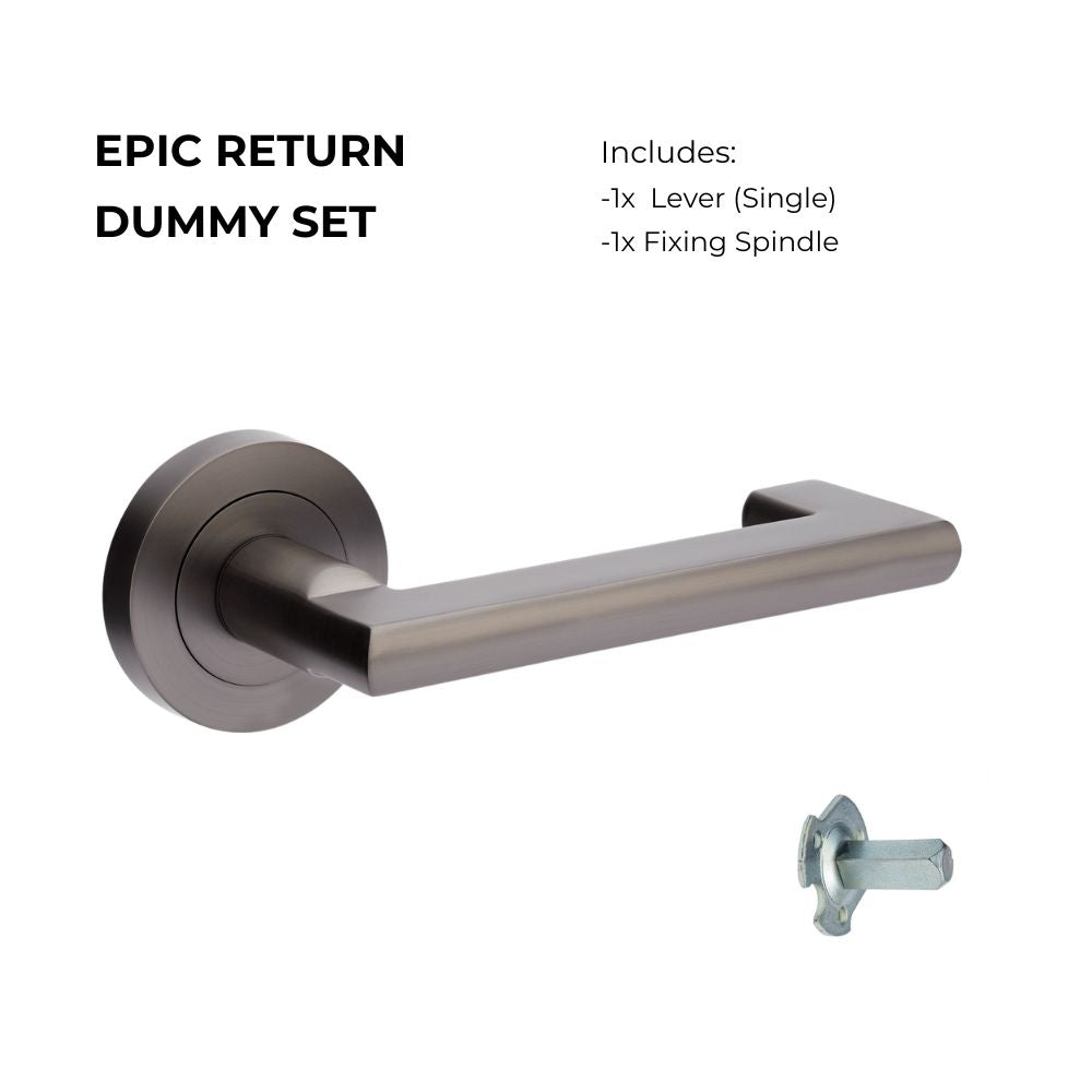 +Epic Return Dummy - Non Handed in Graphite Nickel