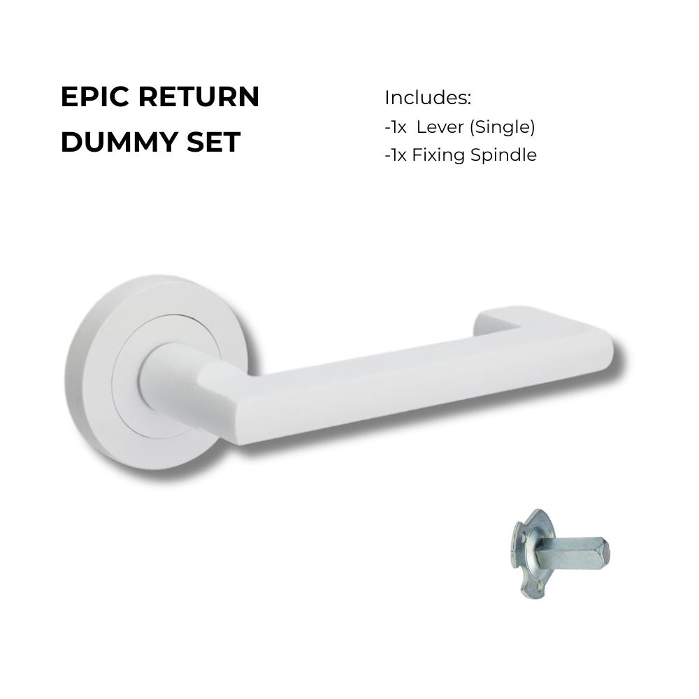 +Epic Return Dummy - Non Handed in White