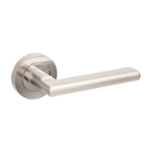 Epic Lever Set in Brushed Nickel / Chrome Plated