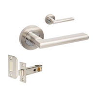 Epic Passage Set, Includes 1131 Latch in Brushed Nickel / Chrome Plated