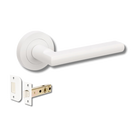 Epic Passage Set, Includes 1131 Latch in Matt White