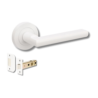 Epic Passage Set, Includes 1131 Latch in Matt White