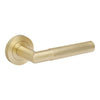 Vertex Lever Set EACH in Satin Brass